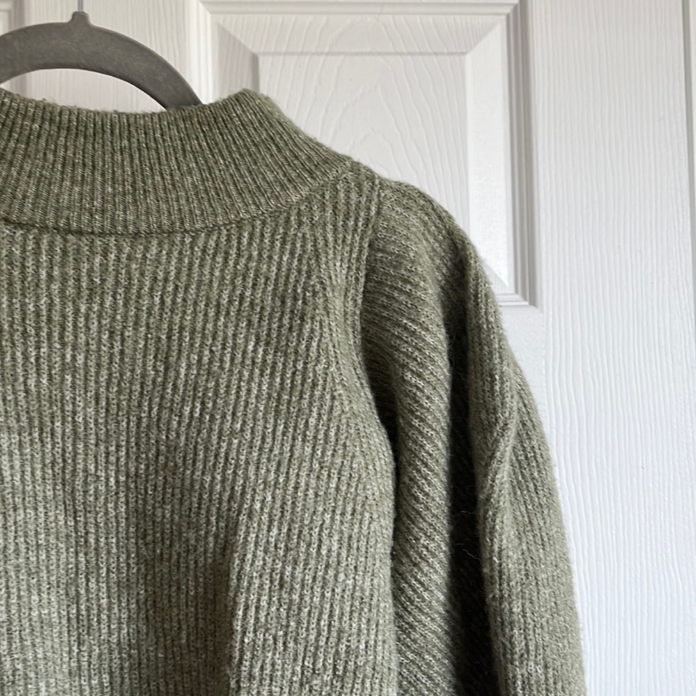 Green sweater